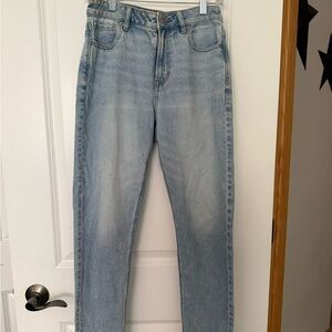 American Eagle Outfitters Blue Straight Leg Jeans